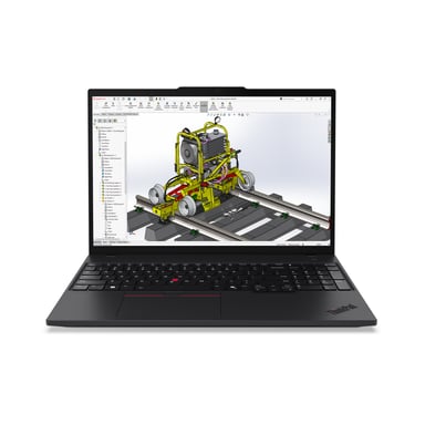 Lenovo ThinkPad P16s Gen 4 (AMD) Copilot+ PC AMD Ryzen AI 9 HX PRO 370 Estación de trabajo móvil 40,6 cm (16'') WUXGA 64 GB DDR5-SDRAM 1 TB SSD Wi-Fi 7 (802.11be) Windows 11 Pro Alemán Negro