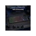 Clavier filaire THE G-LAB KEYZ CAESIUM EX 98% Membrane silencieuse anti-ghosting 26 touches noir rétroéclairage arc-en-ciel dynamique