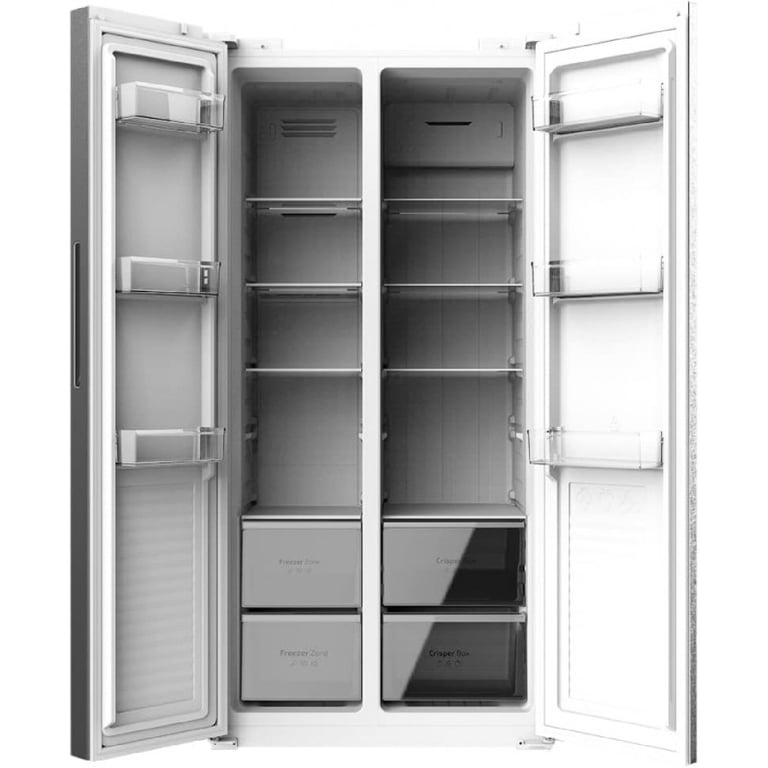 Cecotec Bolero Refrigerator CoolMarket SBS 559 Inox E. 559 177 cm X 90 cm Class E Air Flow System Total No frost Motor inverter plus. - vue 4