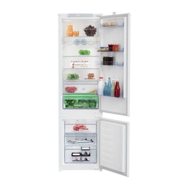 Beko Réfrigérateur combiné - BCHA306E4SN - Intégrable - 289 L (220L+69L) - FrostFree - Classe E - HarvestFresh - 193x55x54 cm Blanc - vue 8