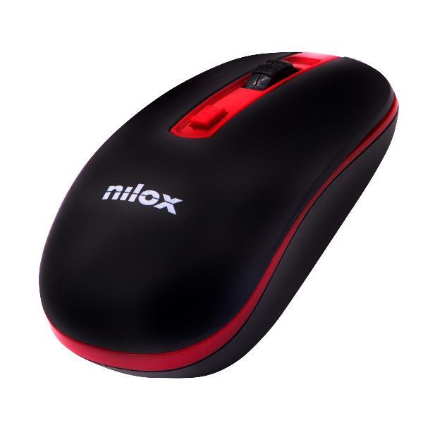 Nilox MOUSE WIRELESS 1000 DPI Wi Fi Optique 1600 DPI Neuf