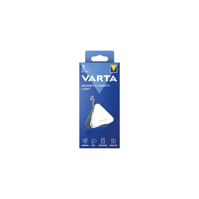 Lampe de sécurité VARTA Modèle magnétique 25 lumens 5 modes Résistante aux éclaboussures - vue 2