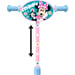 Patinete infantil Minnie MN432050 3 ruedas plataforma antideslizante manillar ajustable empuñaduras anti-pinchazo Rosa/Azul