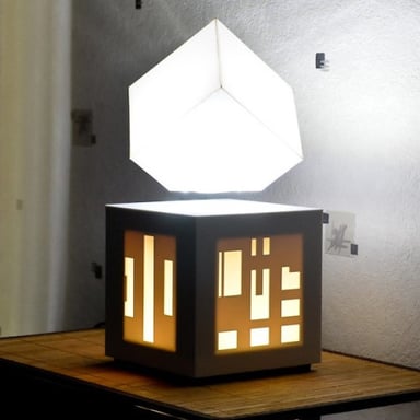 Lampe en lévitation avec enceinte intégrée SOUNDKUB
