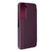 Funda Samsung Galaxy S22 Cierre Translúcido Espejo Soporte Lavanda