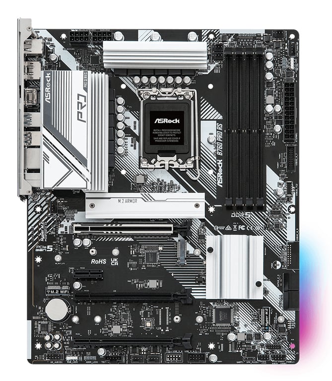 ASRock B760 PRO RS - vue 2