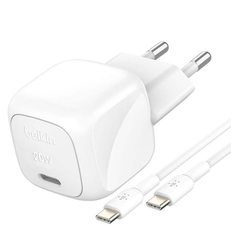 Belkin Chargeur USB C pour iPhone et Samsung avec câble 1m - vue 9