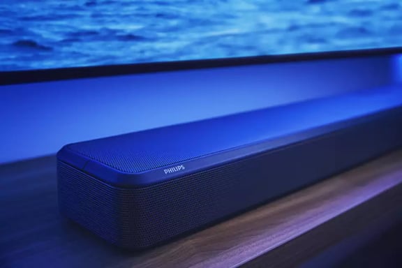 Barra de sonido Philips Fidelio B1 Dolby Atmos 7.1.2 Negro