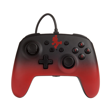 PowerA 1513568-01 accessoire de jeux vidéo Noir, Rouge USB Manette de jeu Analogique/Numérique Nintendo Switch - Neuf