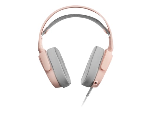 Mars Gaming MHAX Rosa, Auriculares Gaming RGB, Micrófono Extraíble, HiFi, Compatibilidad Multiplataforma
