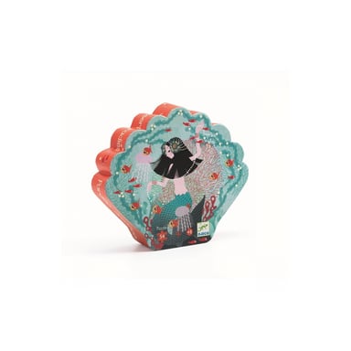 Paradis Aquatique 54 Piezas Silueta Puzzle con Sirena - Ideal para Niños a partir de 5 años