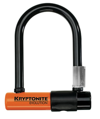 Kryptonite Evolution Mini-5 Negro, Naranja Candado en U