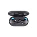 POWERADE Ecouteurs intra auriculaire avec micro Bluetooth TWS - Noir et bleu