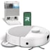 iRobot Roomba Plus 505 Combo Robot + AutoWash Dock Sans sac Blanc