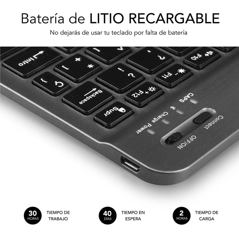 SUBBLIM TECLADO SMART BLUETOOTH QWERTY Espagnole Neuf - vue 2