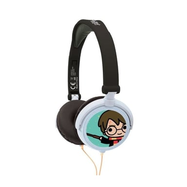 Cuffie stereo pieghevoli con filo per bambini di Harry Potter - LEXIBOOK - Controllo del volume