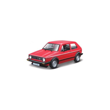 BBURAGO Volkswagen Golf Mk1 GTI (1979) 1/24 Modèle de voiture classique Pré-assemblé 1:24