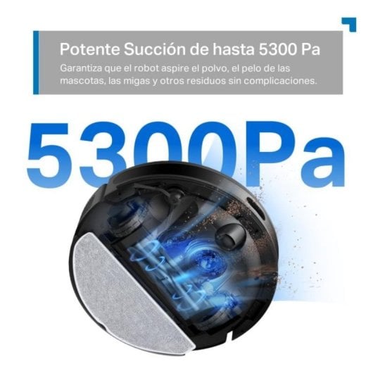 Aspirateur Robot Tapo RV20 Max – Aspiration 5300 Pa, Navigation LiDAR - vue 5