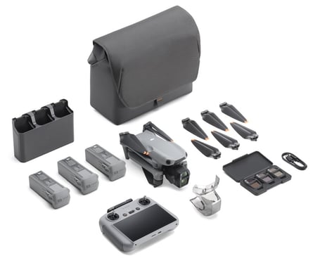 DJI Air 3s Fly More Combo 4 rotores Cuadricóptero 50 MP 3840 x 2160 Pixeles 4276 mAh Gris
