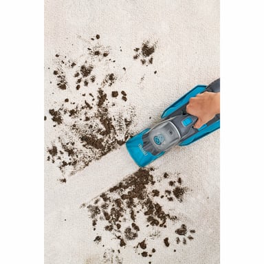 Black & Decker BHSB315J-QW aspirateur de table Bleu, Gris Sans sac