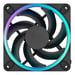 Fractal Design Momentum 12 RGB Carcasa del ordenador Ventilador 12 cm Negro 1 pieza(s)