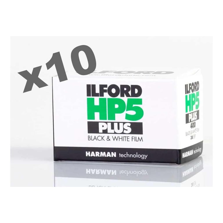 Ilford HP5 Plus Film 35 mm et ISO 400 Lot de 10