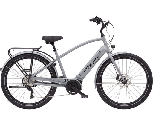 Bicicletta Electra Townie Path Go! 10D equipaggiata Step-Over Argento Alluminio M 69,8 cm (27.5'') 25 kg