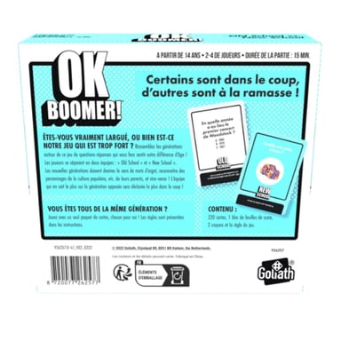 Ok Boomer: il divertente gioco da tavolo intergenerazionale