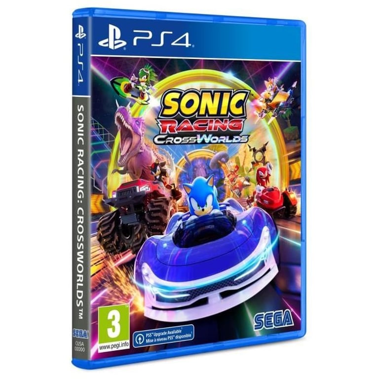 Sonic Racing : CrossWorlds Jeu PS4 - vue 3