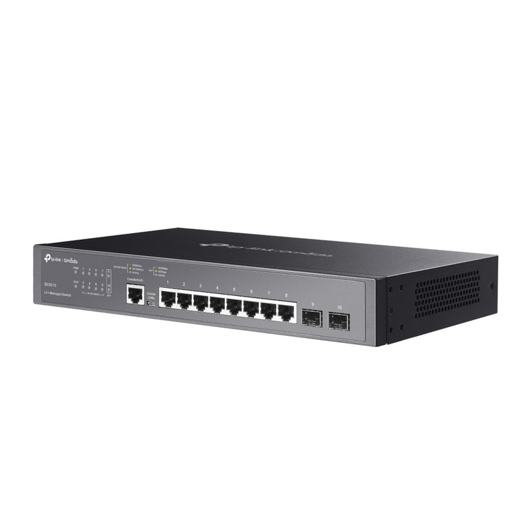 TP Link JETSTREAM 8 PORT GIGABIT L2+ - vue 9