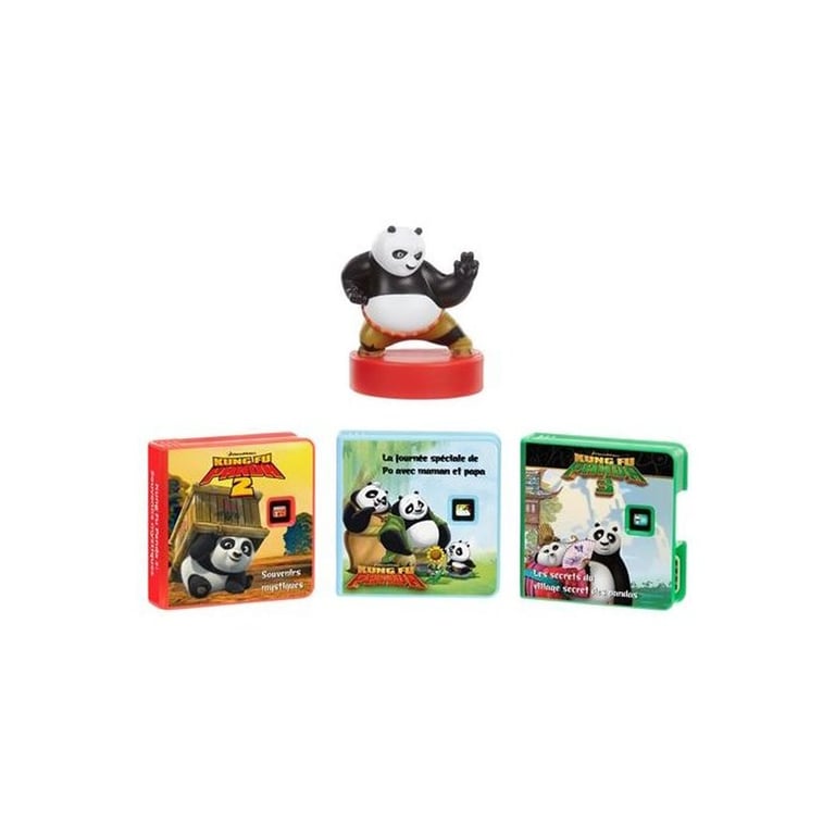 Little Tikes Figurine Kung Fu Panda Dragon Warrior Collection en PDQ Panda multicolore sur base circulaire