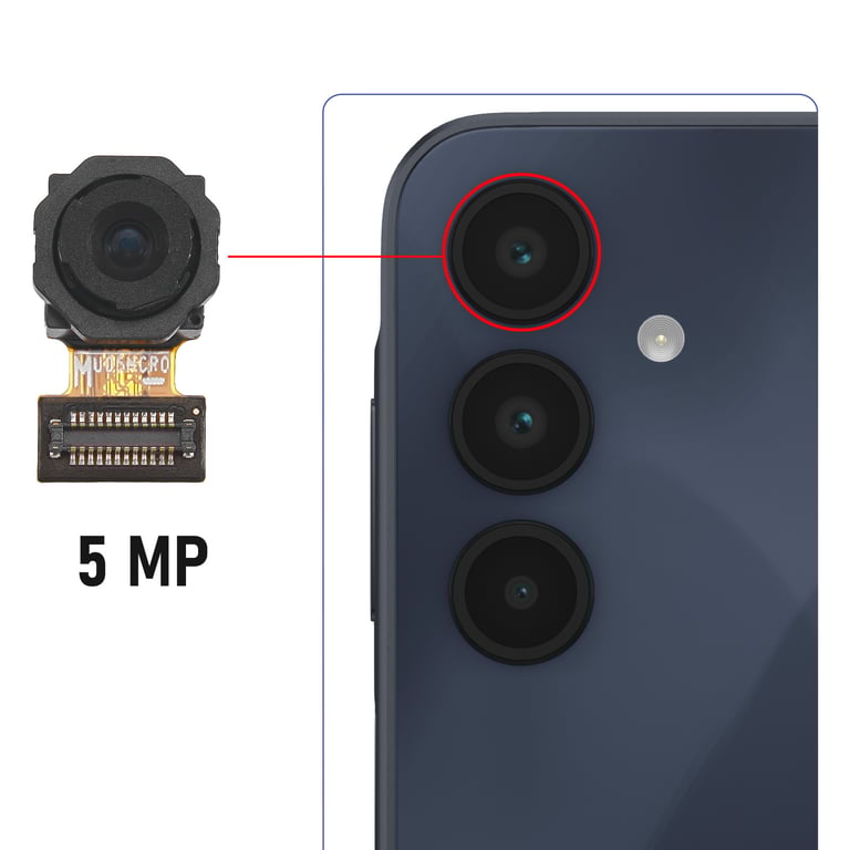 Caméra ultra grand angle Samsung Galaxy A16 - vue 4