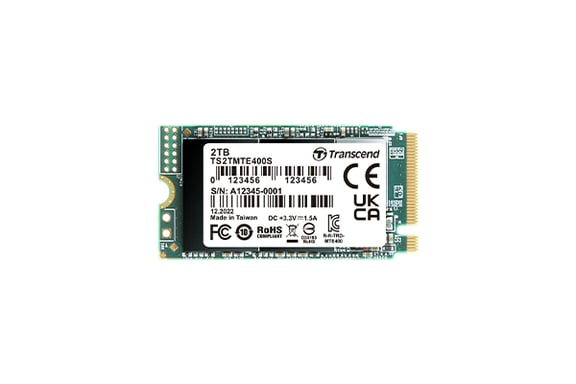 Transcend 400S 2 To M.2 PCI Express 3.0 NVMe 3D NAND