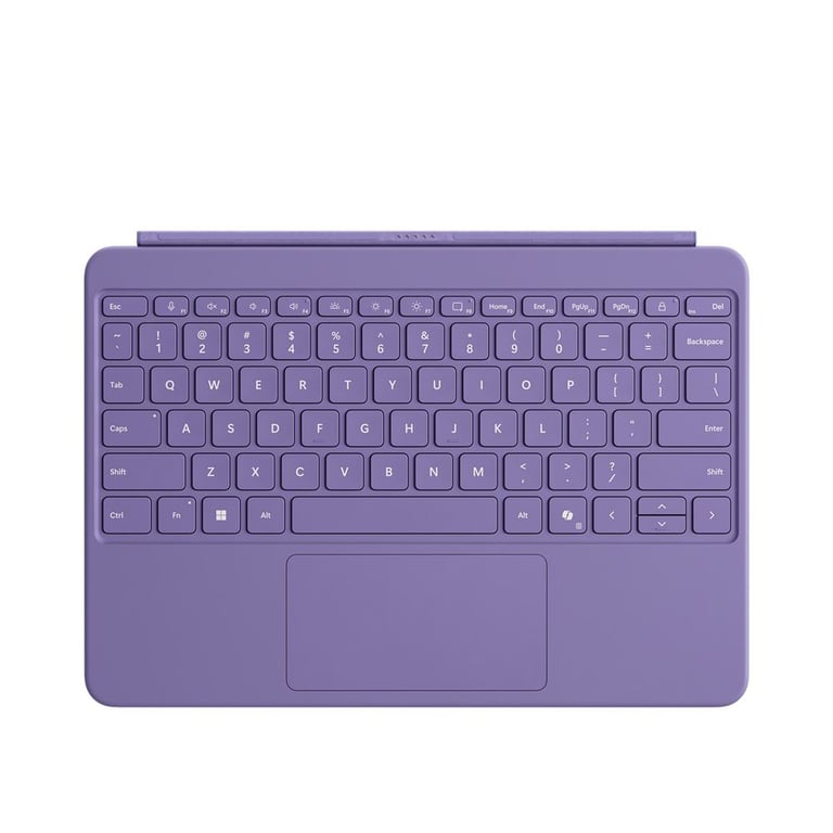 Clavier pour tablette Microsoft Azerty Signature Violet pour Surface Pro 12 - Neuf
