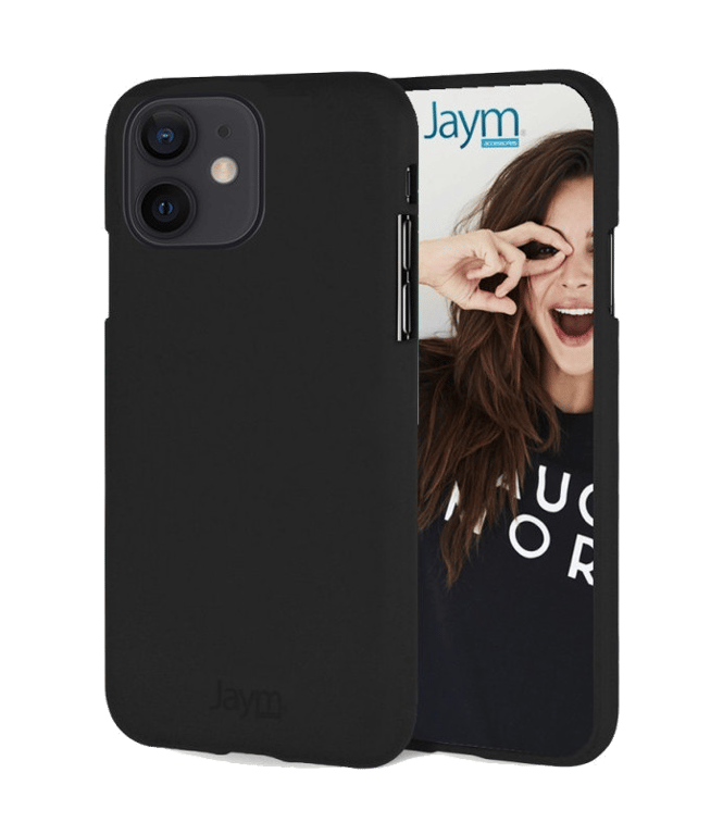 JAYM - Coque Silicone Soft Feeling Noire pour Apple iPhone 11 ? Finition Silicone ? Toucher Ultra Do