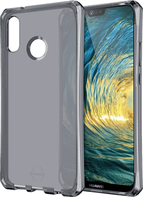 Guscio semirigido Itskins Spectrum in nero traslucido per Huawei P20 Lite