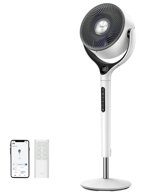 Dreo Dr-Hpf025S Ventilateur Blanc