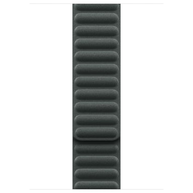 Bracelet à maillons magnétique FineWoven pour Apple Watch Series 1 t/m 11 / SE / Ultra (44/45/46/49 mm) - Taille M/L - Evergreen