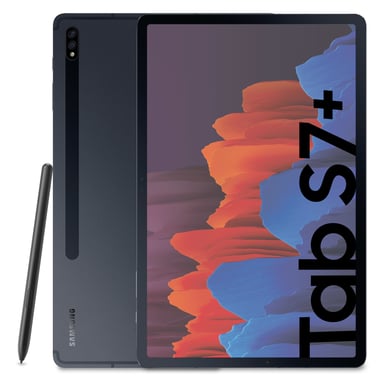 Samsung Galaxy Tab S7+ Wi-Fi SM-T970 Qualcomm Snapdragon 128 GB 31,5 cm (12.4'') 6 GB Wi-Fi 6 (802.11ax) Android 11 Negro
