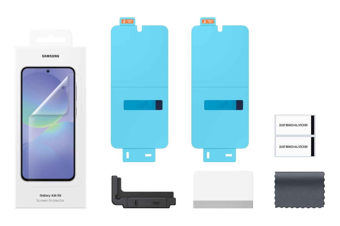 Samsung Film de protection pour Galaxy A36 5G Transparent - vue 4