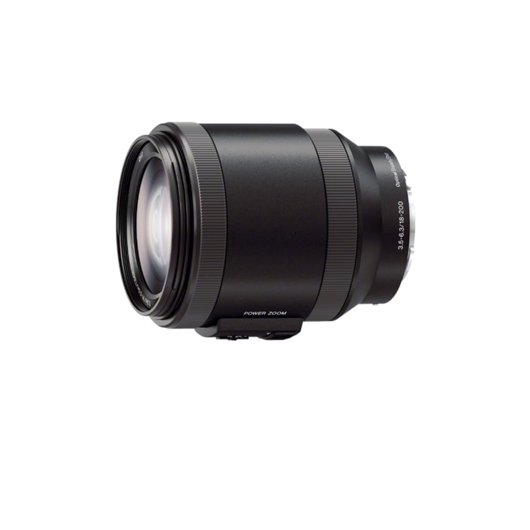 Objectif Hybride Sony E 18 200mm f3.5 6.3 PZ OSS - vue 2
