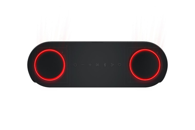 Xboom Bounce - Enceinte avec Sangle, Noir - Neuf