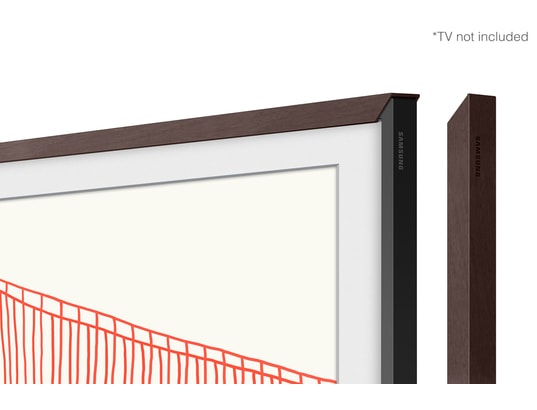 Cadre The Frame 43'' Noyer - vue 4