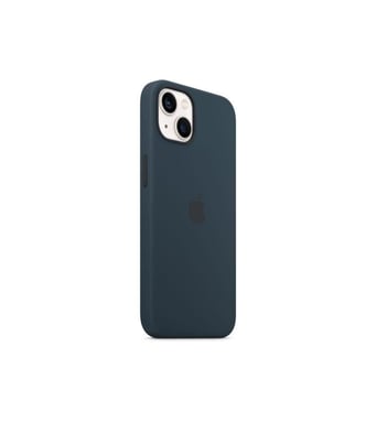 APPLE Custodia in silicone per iPhone 13 con MagSafe - Blu Abisso