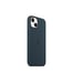 APPLE Coque Silicone pour iPhone 13 avec MagSafe - Abyss Blue