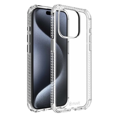 Coque Muvit For France Transparente Renforcée 3m iPhone 15 Pro