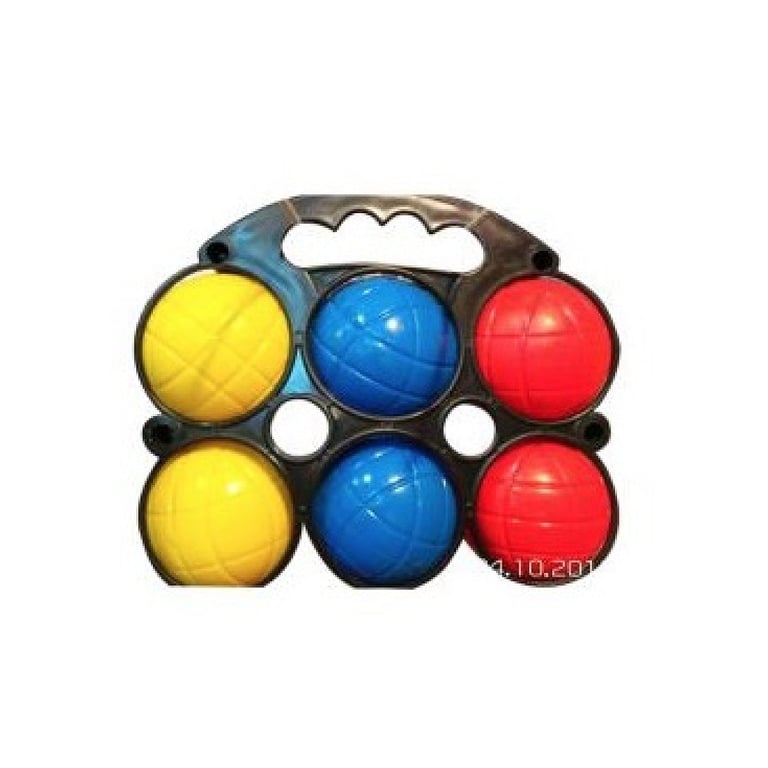Petanque 6 boules plastiques avec cochonnet - vue 1