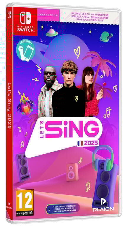 Let' Sing 2025 Nintendo Switch Nintendo - vue 2