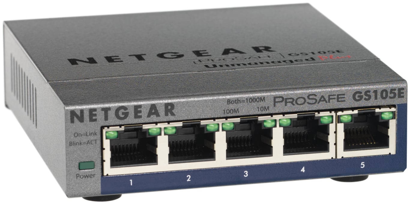Netgear GS105E - vue 2