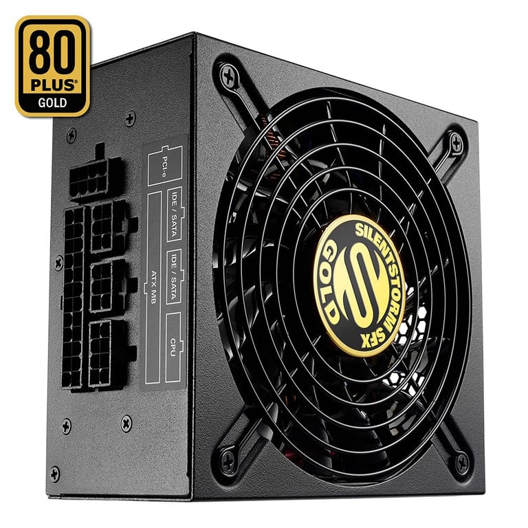 Sharkoon SilentStorm SFX Gold unité d'alimentation d'énergie 20+4 pin ATX - vue 4